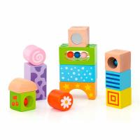 Дерев'яні кубики Viga Toys Брязкальця (50682) - LogicHub