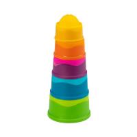 Пірамідка Fat Brain Toys dimpl stack Чашки (F293ML) - LogicHub